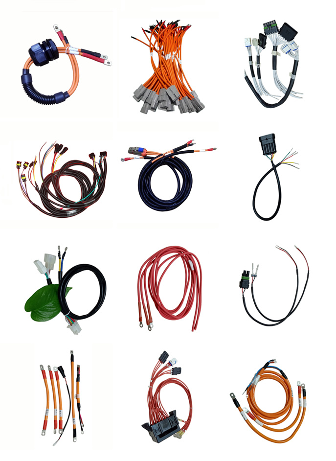 Auto Electrical Connector Automotive Wire Harness with Male and Female Connector