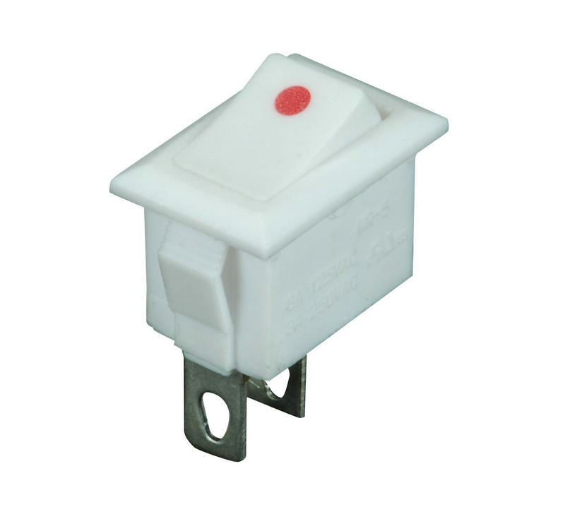 Double Pole Mini-Rocker Switches up to 16 (4) a 125/250VAC