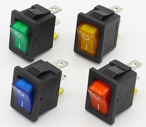 Hot Sales on-off 12V Waterproof Rocker Switch