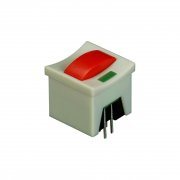 Illuminated or Non-Lighted, Splash-Proof Cover Rocker Switch