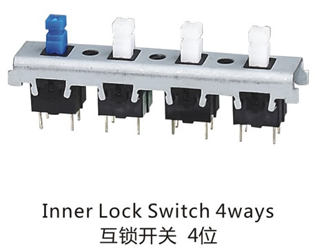 Push Button Switch > Inner Lock Switch 4ways