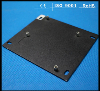 Deep Drawn Black Painted Sheet Metal Stamped Parts