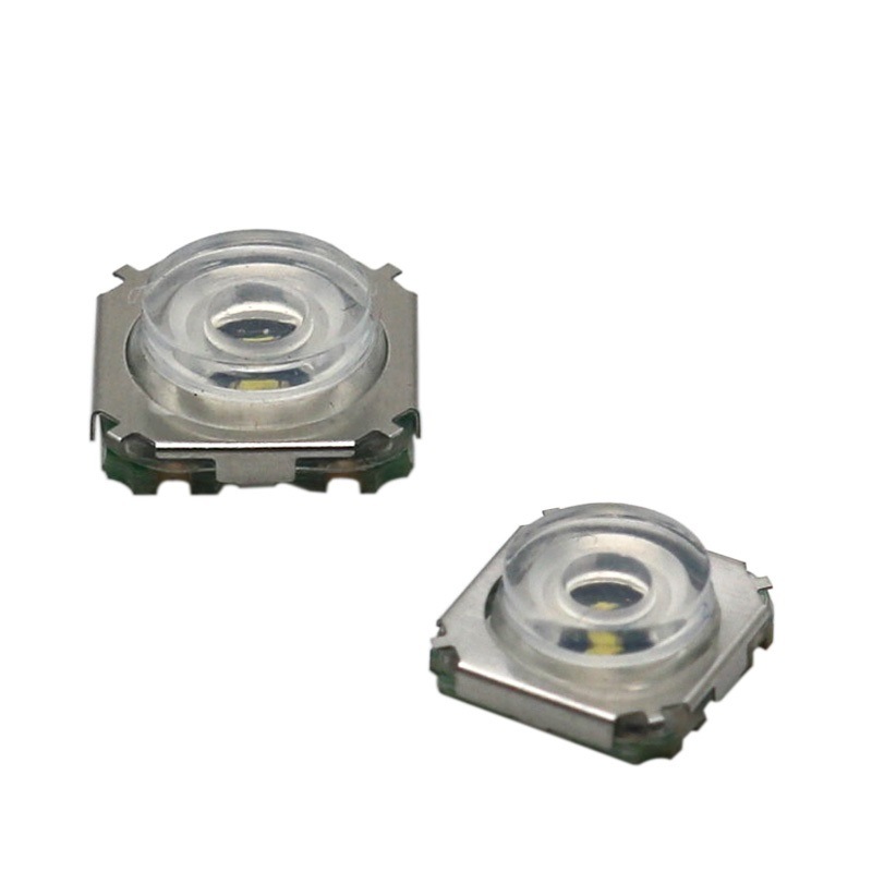 SGS Illuminated Colourful Tact Dust-Proof PCB Spst Miniture Electronic Waterproof LED Switch