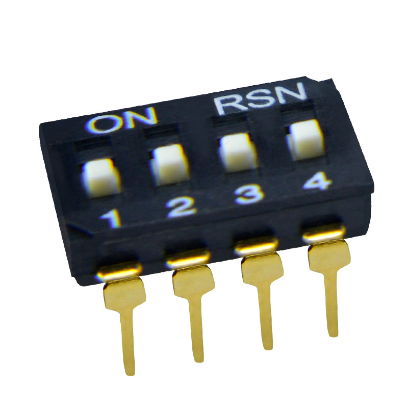 SGS 25mA/24V DC/UL94V-0 Micro Miniature DIP Switch (DE Series)